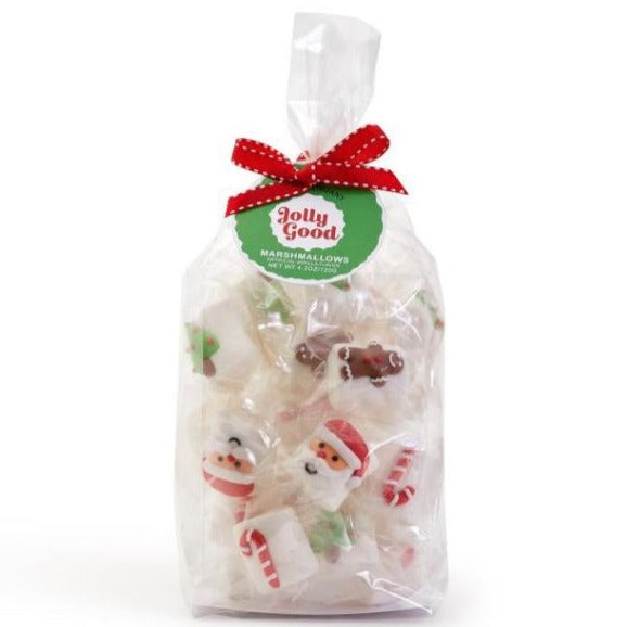 Two's Company Candy Jolly Good Christmas Marshmallows in gift bag