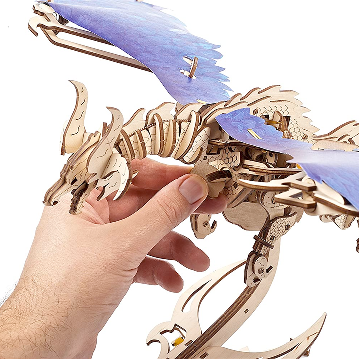 UKIDZ Ugears Arts & Crafts Windstorm Dragon Wood build kit