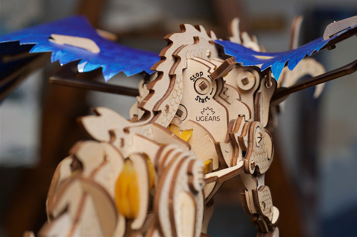 UKIDZ Ugears Arts & Crafts Windstorm Dragon Wood build kit
