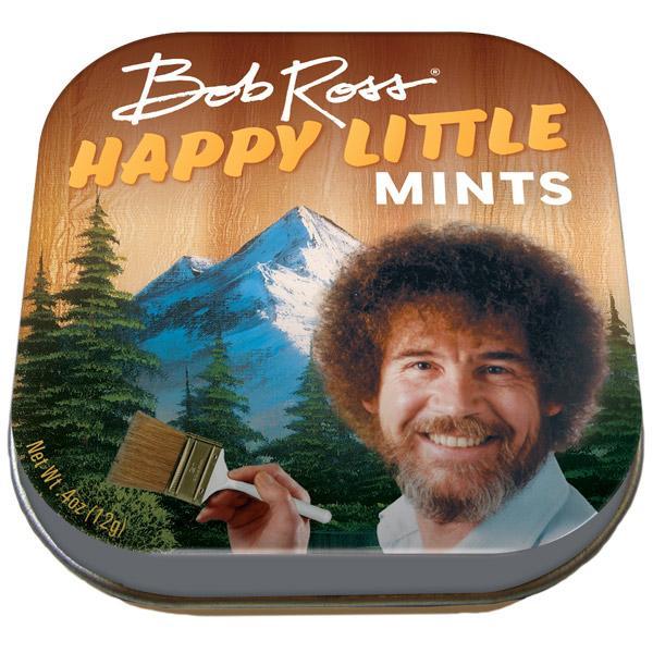 Unemployed Philosophers Guild CANDY Bob Ross Happy Little Mints