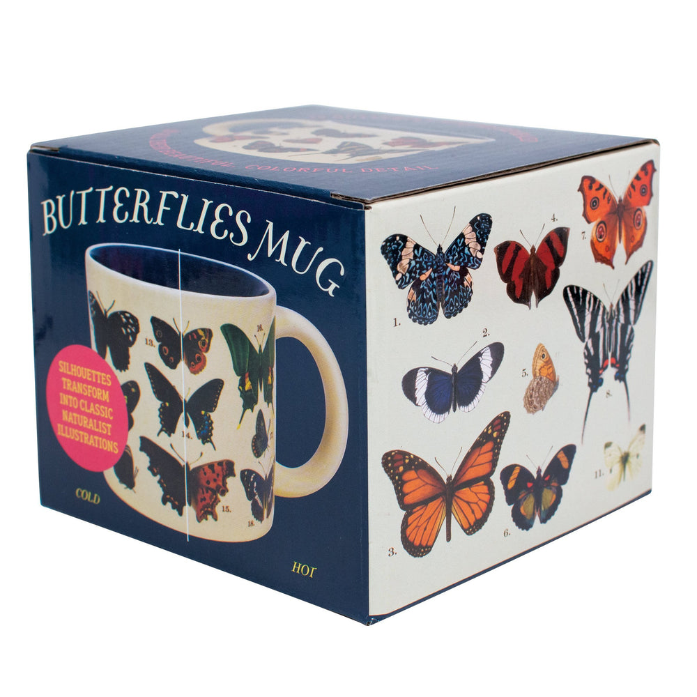 Unemployed Philosophers Guild Drinkware & Mugs Butterfly Color Changing Mug