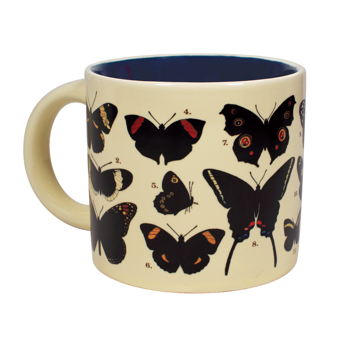 Unemployed Philosophers Guild Drinkware & Mugs Butterfly Color Changing Mug
