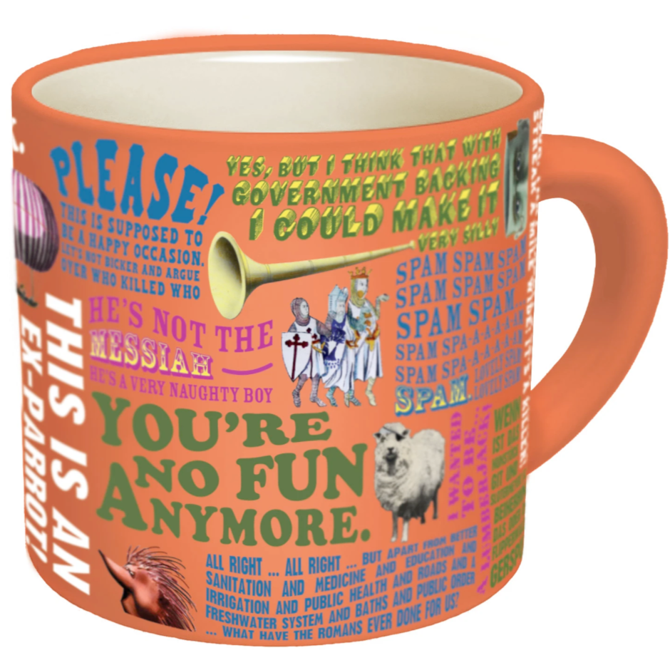 Unemployed Philosophers Guild Drinkware & Mugs Monty Python Quotes Mug