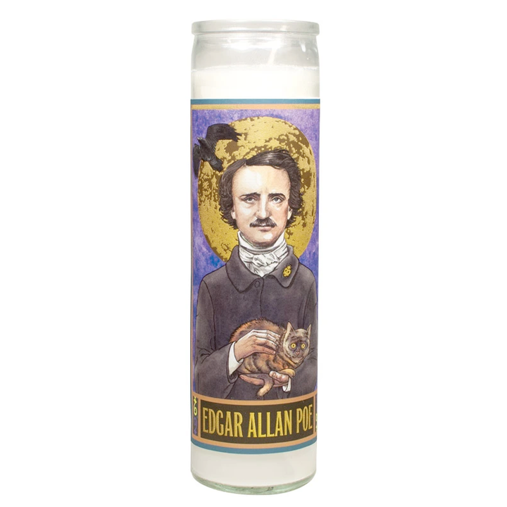 Unemployed Philosophers Guild Home Decor Edgar Allen Poe Candle