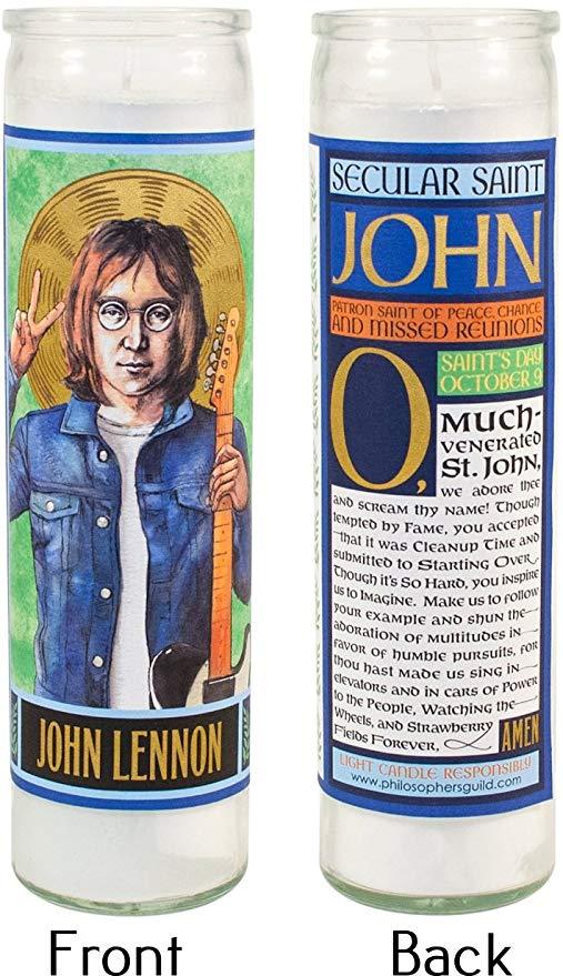 Unemployed Philosophers Guild Home Decor John Lennon Candle