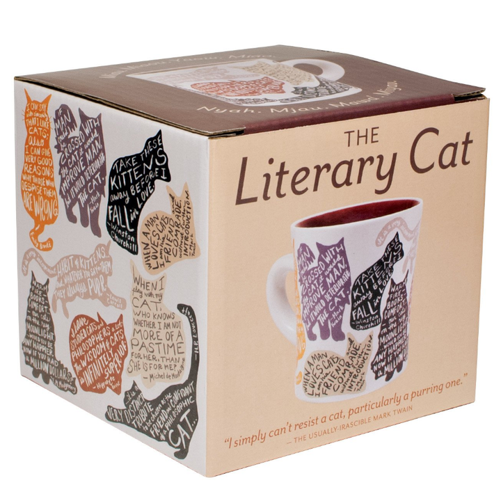 Unemployed Philosophers Guild HOME - Home MUGS Literary Cat Mug