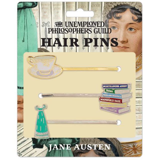 Unemployed Philosophers Guild Personal Care Jane Austen HairPins