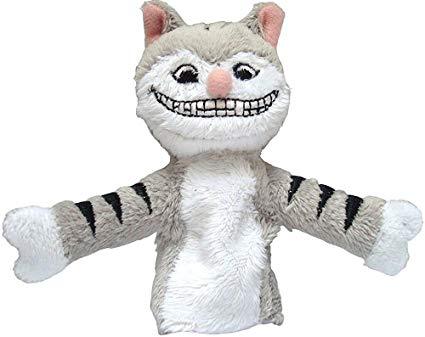 Unemployed Philosophers Guild PLUSH Cheshire Cat Magnetic  Finger Puppet