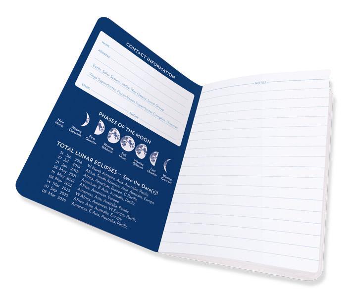 Unemployed Philosophers Guild STATIONARY - ST Notebooks The Moon Passport Notebook
