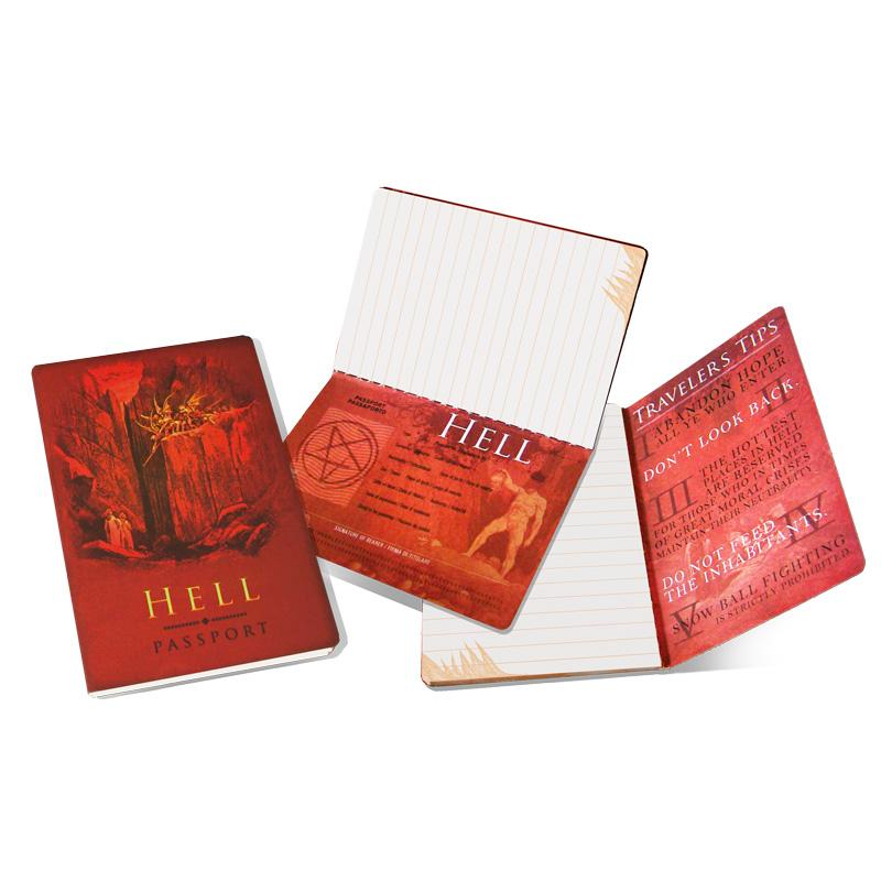 Unemployed Philosophers Guild STATIONARY - ST Sticky Notes Pads Hell Passport