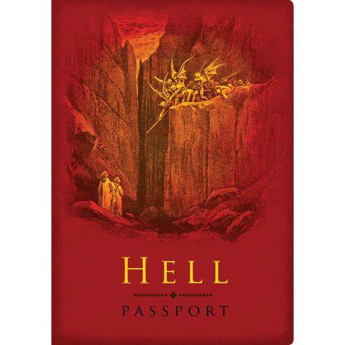 Unemployed Philosophers Guild STATIONARY - ST Sticky Notes Pads Hell Passport