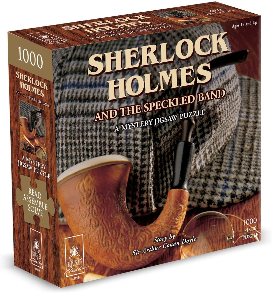 University Games Games Classic Mystery Jigsaw Puzzles Sherlock Holmes 1000pc