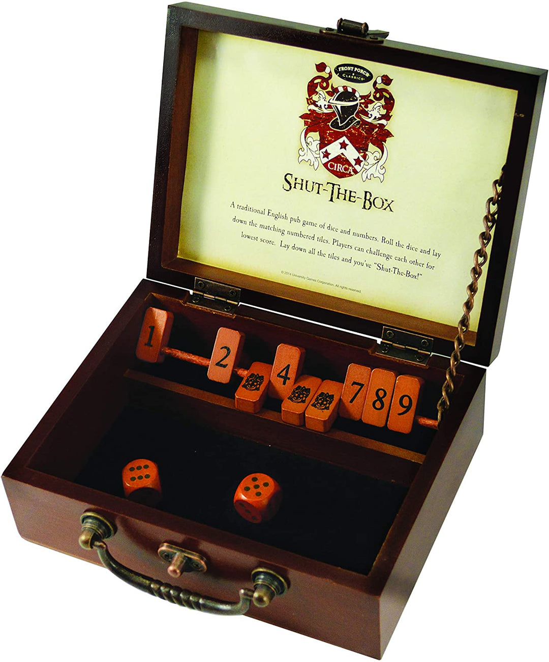 University Games Games Vintage Shut-The-Box Game