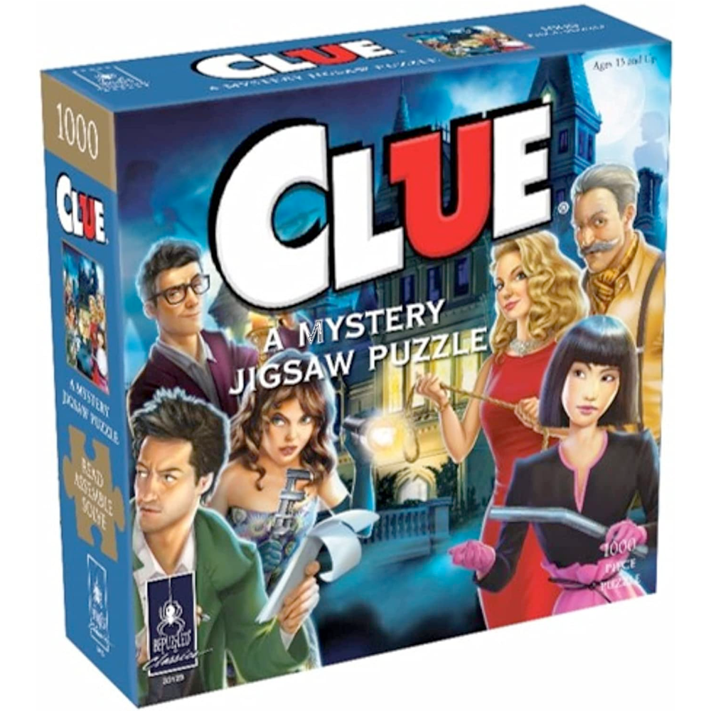 University Games Puzzles Clue Mystery Jigsaw Puzzle