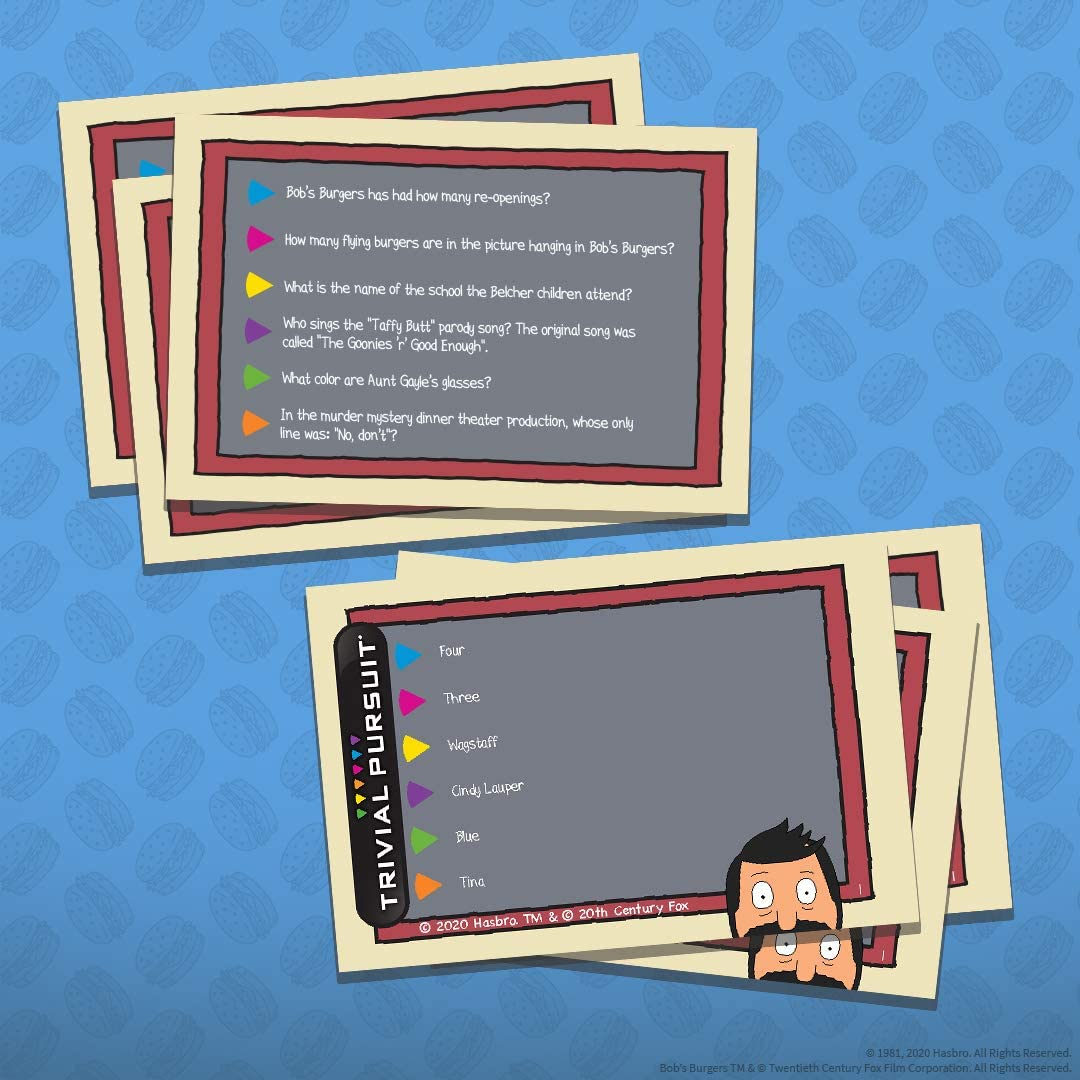 USAopoly Games Bob's Burgers Trivia