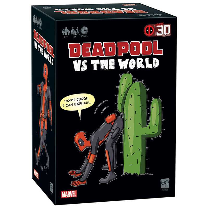 USAopoly Games Deadpool vs the World Game