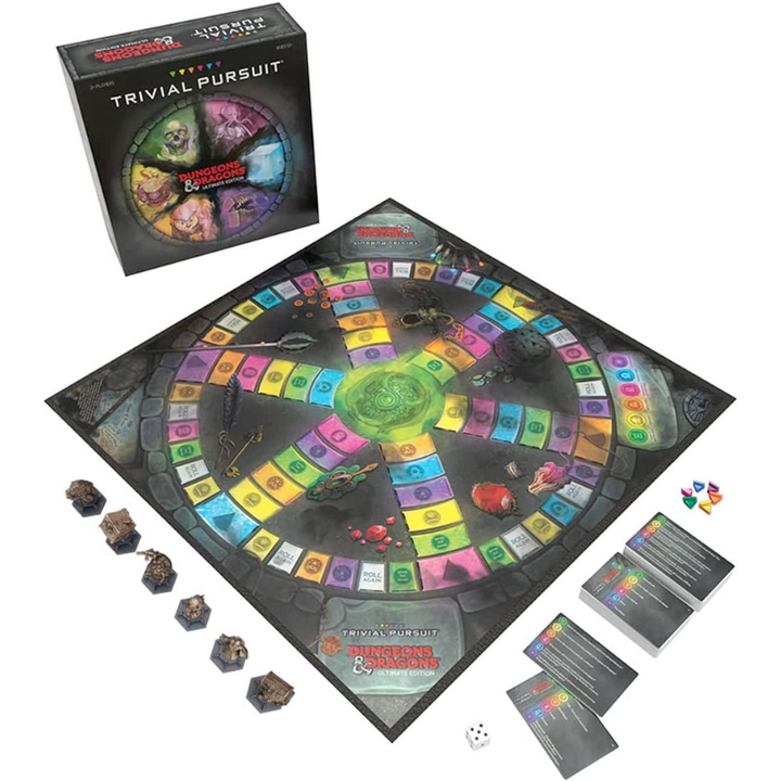 USAopoly Games Dungeons & Dragons Ultimate Trivial Pursuit
