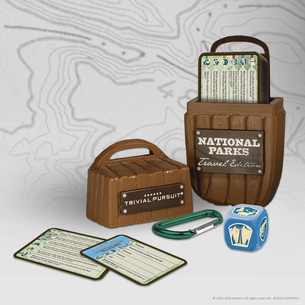 USAopoly Games National Parks Trivia
