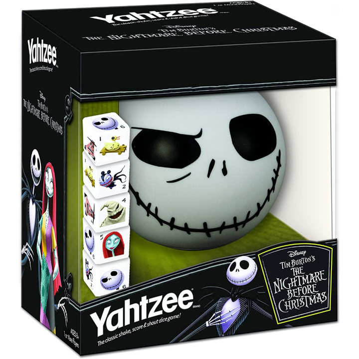 USAopoly Games Nightmare before Christmas Yahtzee