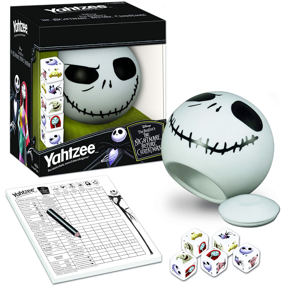 USAopoly Games Nightmare before Christmas Yahtzee