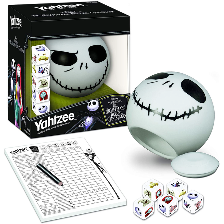 USAopoly Games Nightmare before Christmas Yahtzee