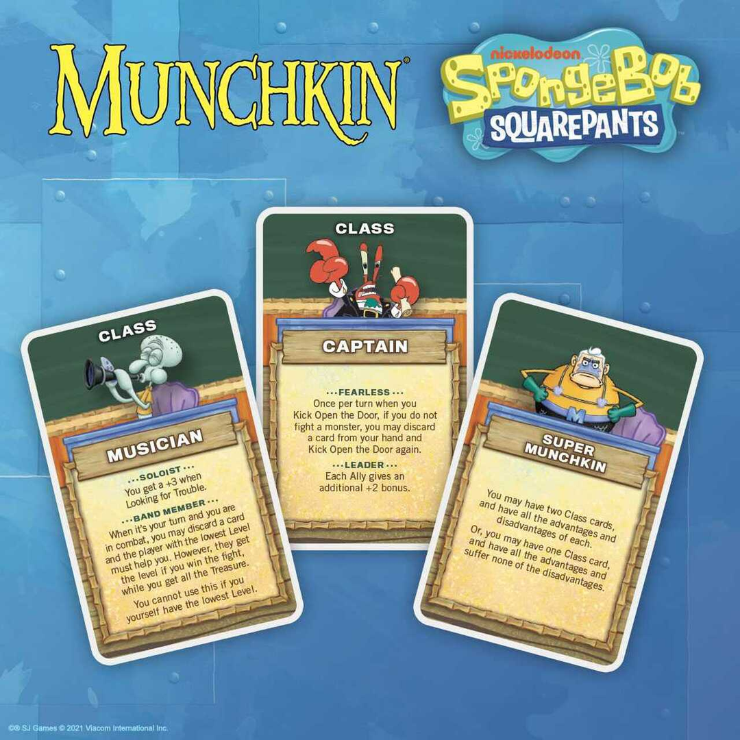USAopoly Games Spongebob Squarepants Munchkin