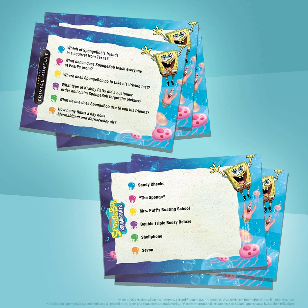 USAopoly Games SpongeBob Trivia - 12 seasons