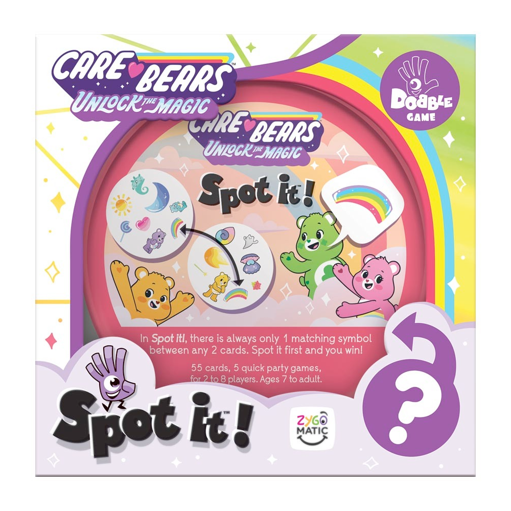 USAopoly Games Spot It Care Bears Game
