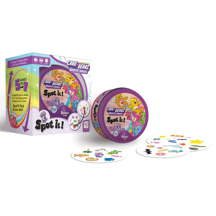 USAopoly Games Spot It Care Bears Game
