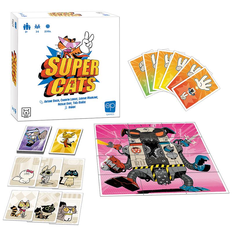 USAopoly Games Super Cats Game