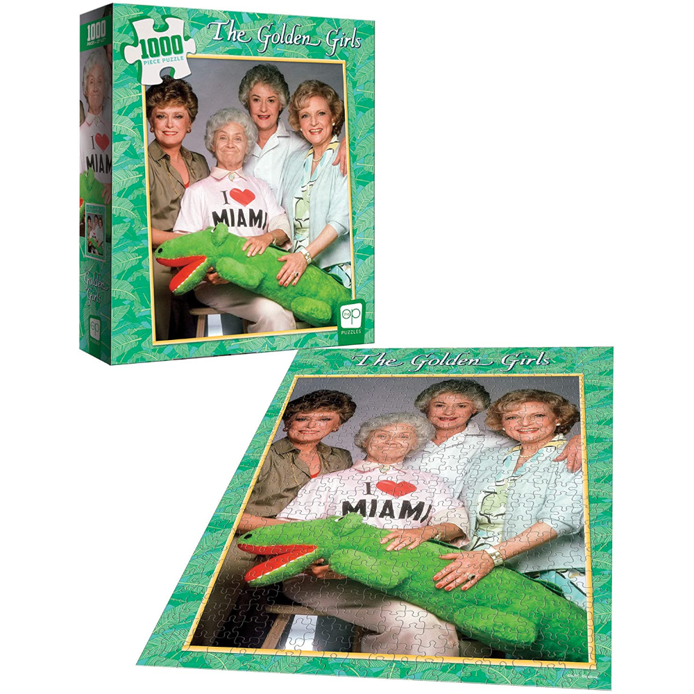 USAopoly Puzzles Golden Girls I heart Miami Puzzle