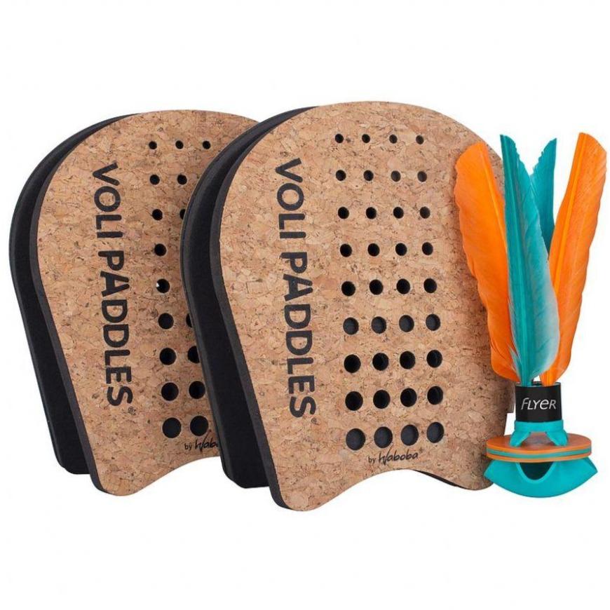 Waboba Toy Outdoor Fun Voli Racket Set w/Flyer