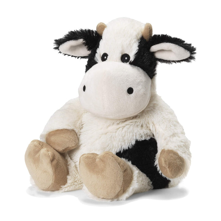 Warmies Toy Stuffed Plush Black & White Cow Warmies