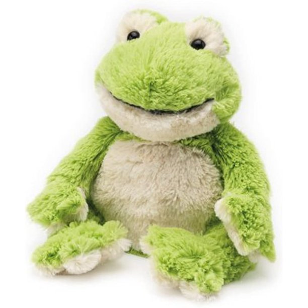 Warmies Toy Stuffed Plush Frog Warmies