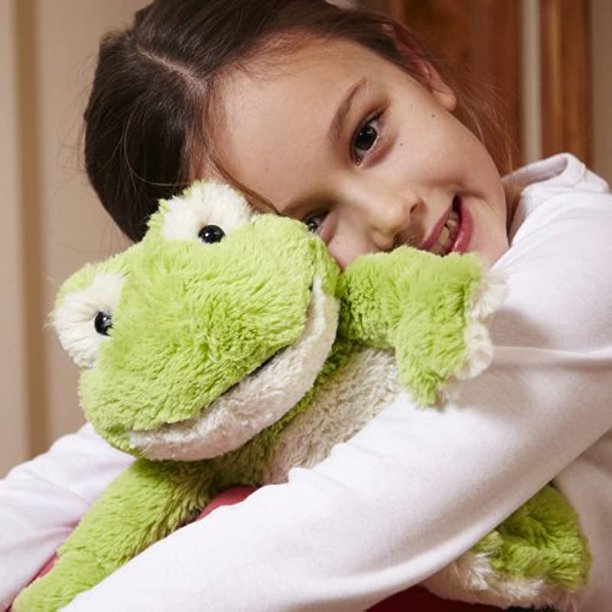 Warmies Toy Stuffed Plush Frog Warmies