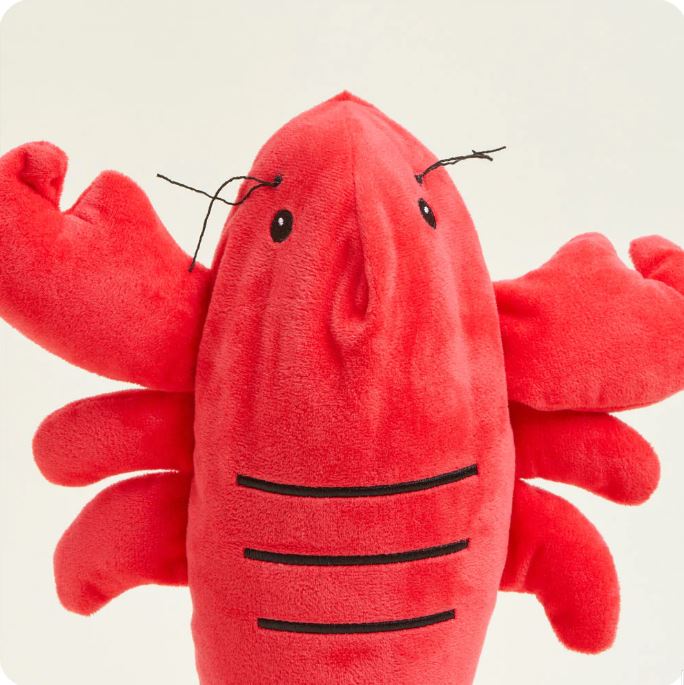 Warmies Toy Stuffed Plush Lobster Warmies