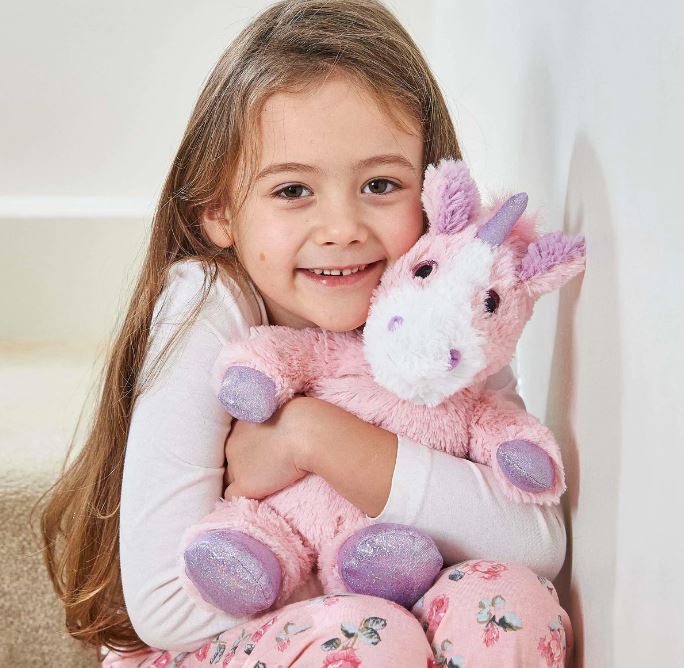 Warmies Toy Stuffed Plush Unicorn Warmies