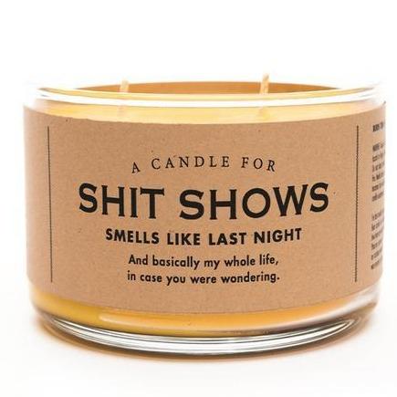 Whiskey River Soap Co. Arts & Crafts Shit Show Candle