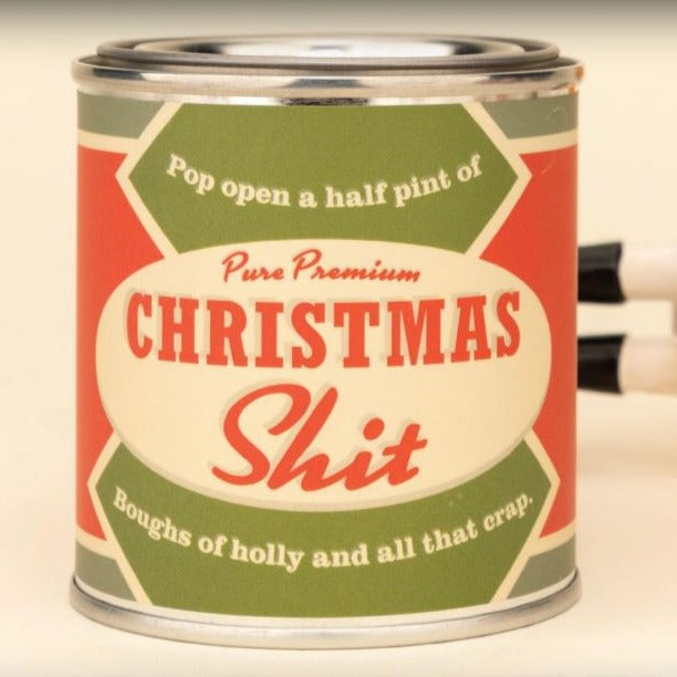 Whiskey River Soap Co. Home Decor Christmas Shit half pint candle