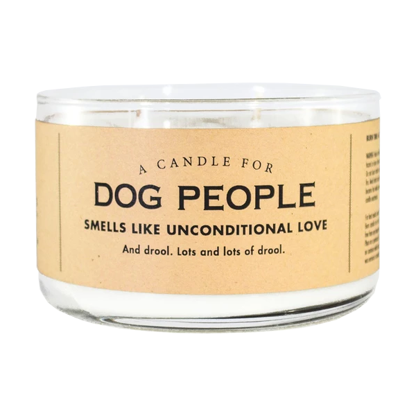 Whiskey River Soap Co. Home Decor Dog People Candle