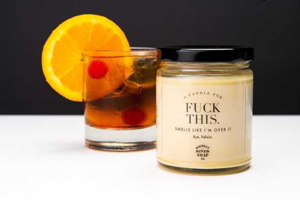 Whiskey River Soap Co. Home Decor F-ck This Candle