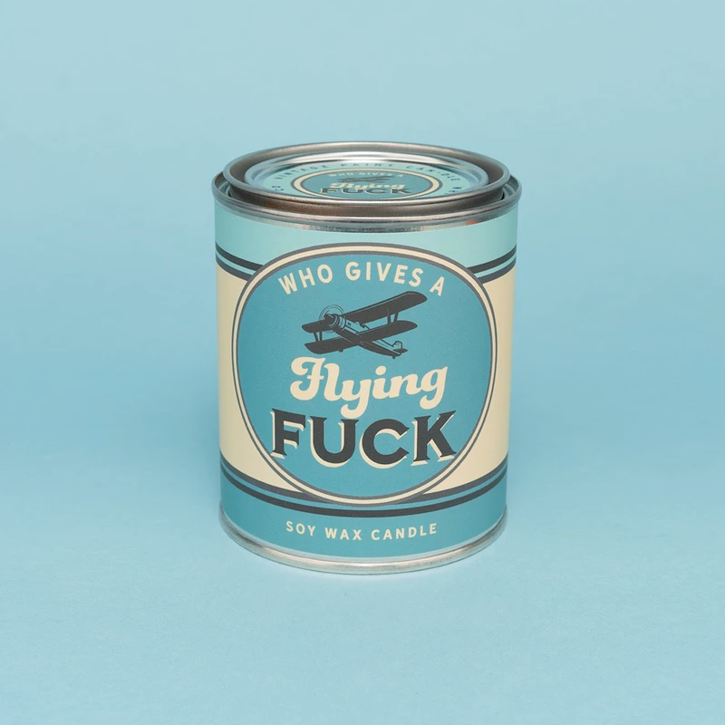 Whiskey River Soap Co. Home Decor Who gives a Flying F-ck Paint Can Candle