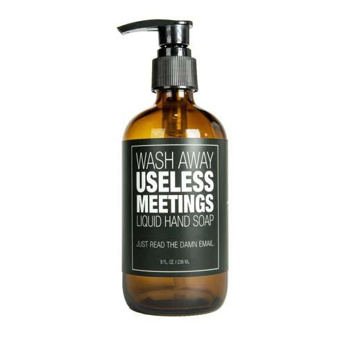 Whiskey River Soap Co. HOME - Home Personal Wash Away Useless Meetings Hand Soap