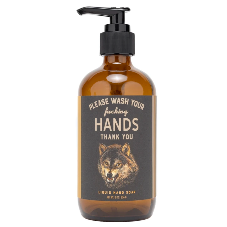 Whiskey River Soap Co. Personal Care Please Wash your F-cking hands Liquid hand Soap