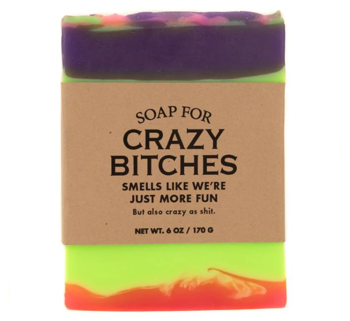 Whiskey River Soap Co. Personal Care Soap for Crazy Bitches