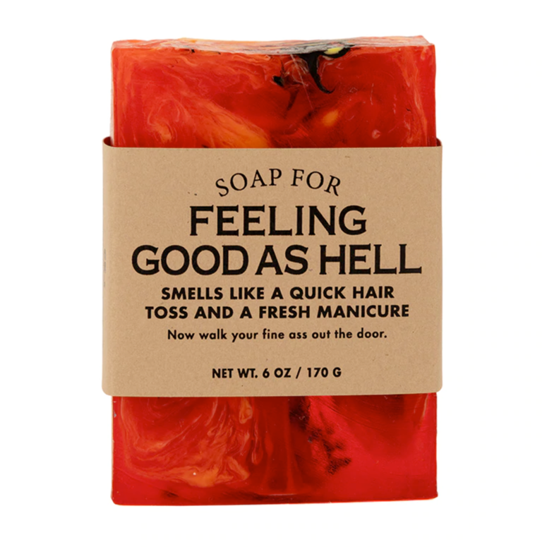 Whiskey River Soap Co. Personal Care Soap for Feeling Good as Hell