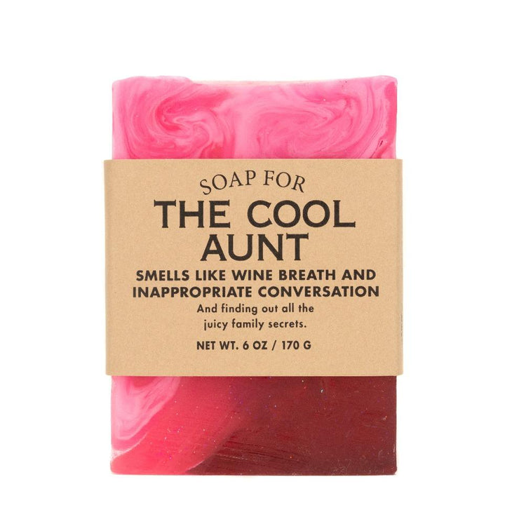 Whiskey River Soap Co. Personal Care The COOL AUNT Soap For the Cool Aunt / Fun Uncle