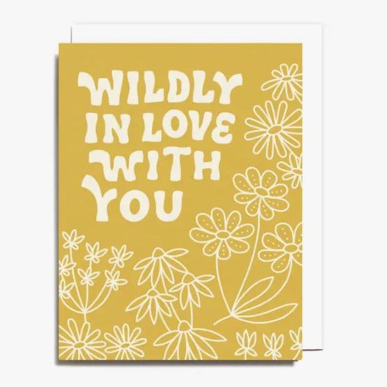 Worthwhile Paper Greeting Cards Wildly in Love With You